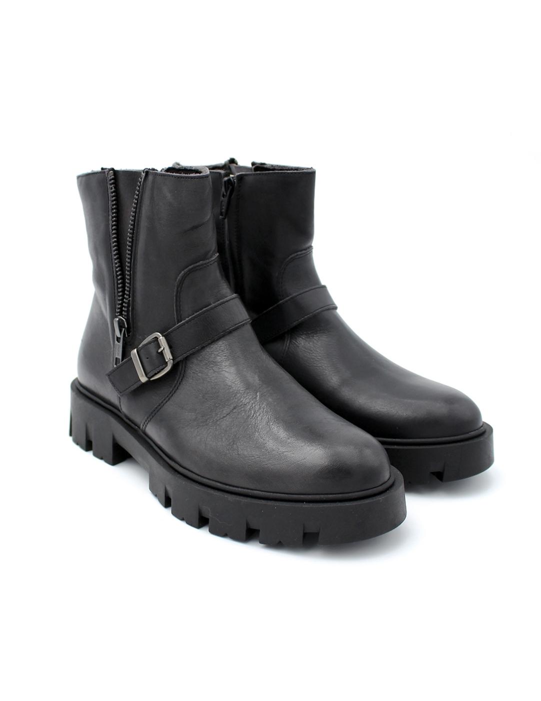 Botín Bretone YOWAS 24640BR Negro Niña.