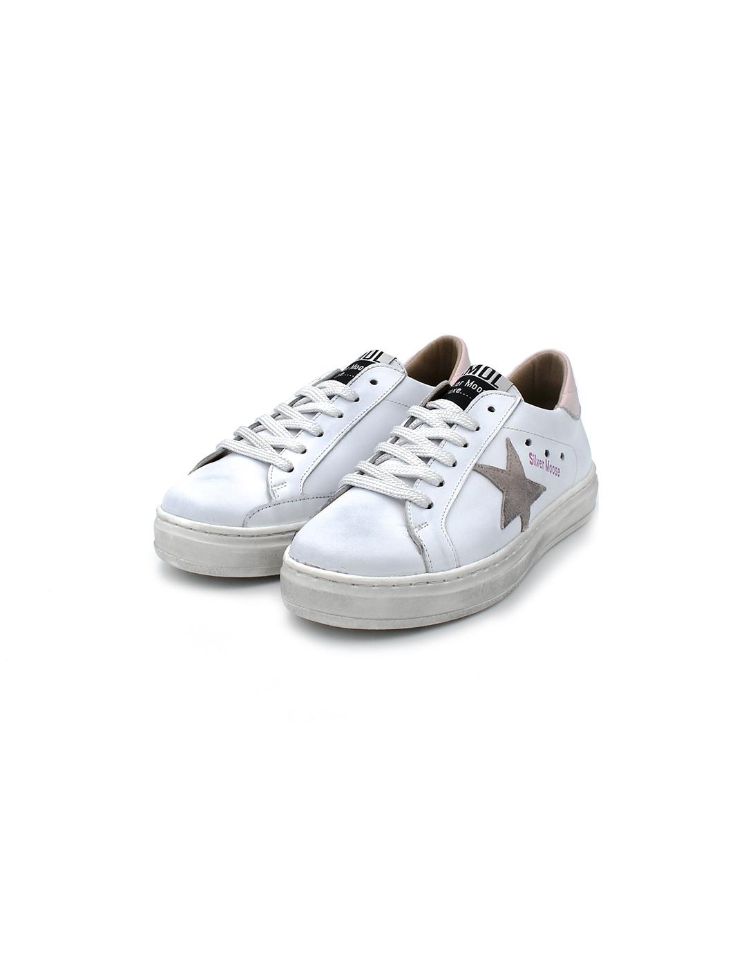 Deportivos YOWAS 1093-FB Blanco/Rosa Niña.