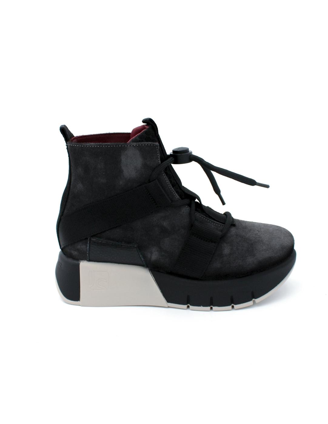 Botín Velur Davinia José Saez 3533 Negro Mujer