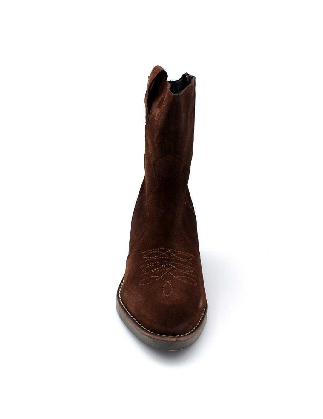 Botín Campero Parymedio 937 Castaño Mujer