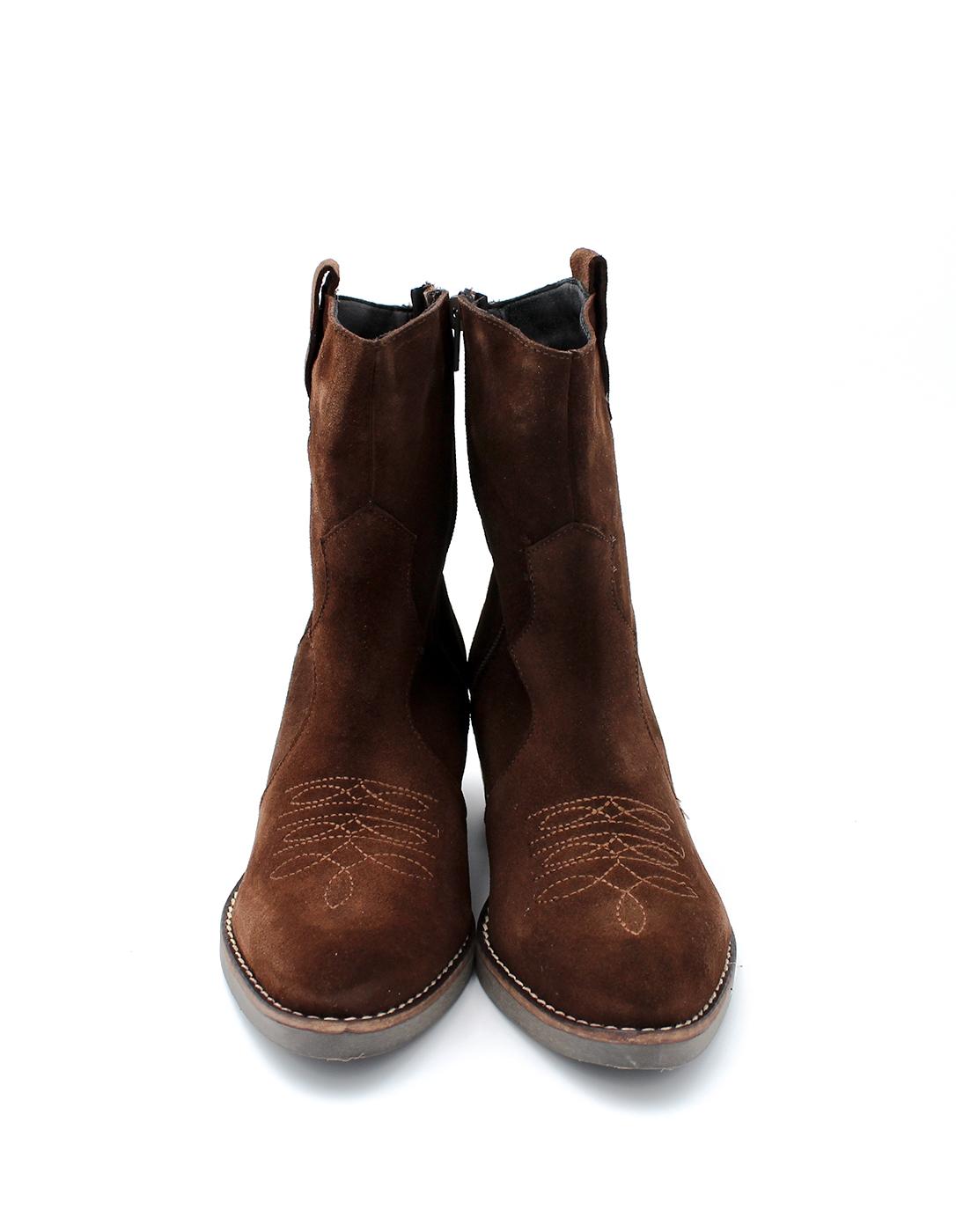 Botín Campero Parymedio 937 Castaño Mujer