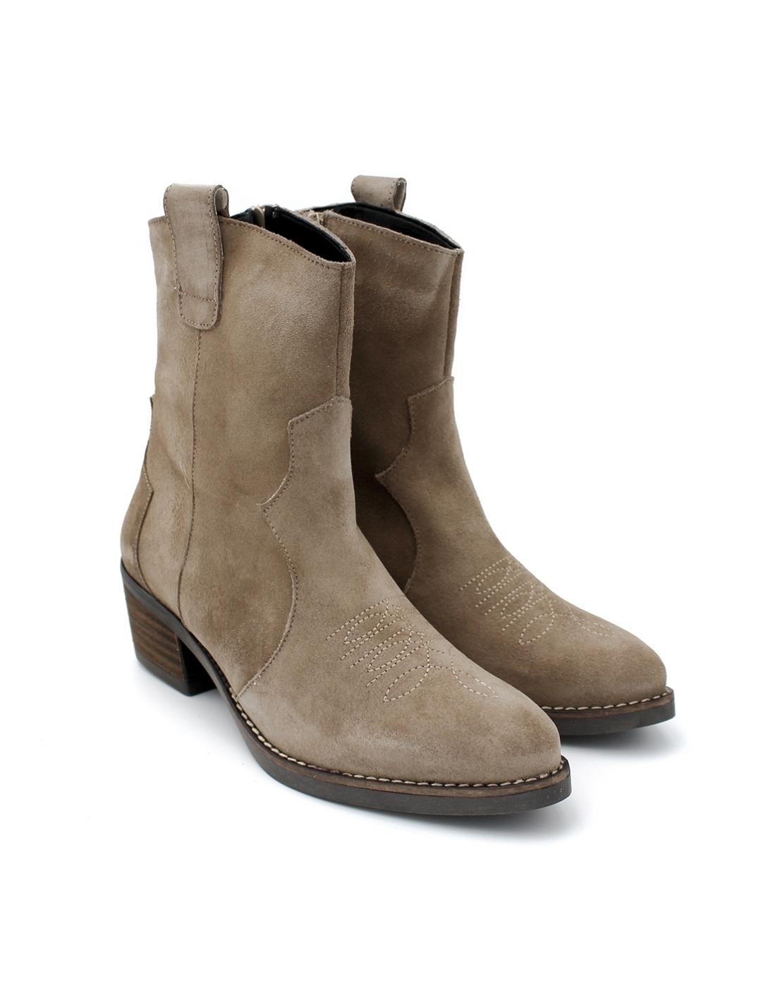 Botín Campero Visón Parymedio 937 Visón Mujer