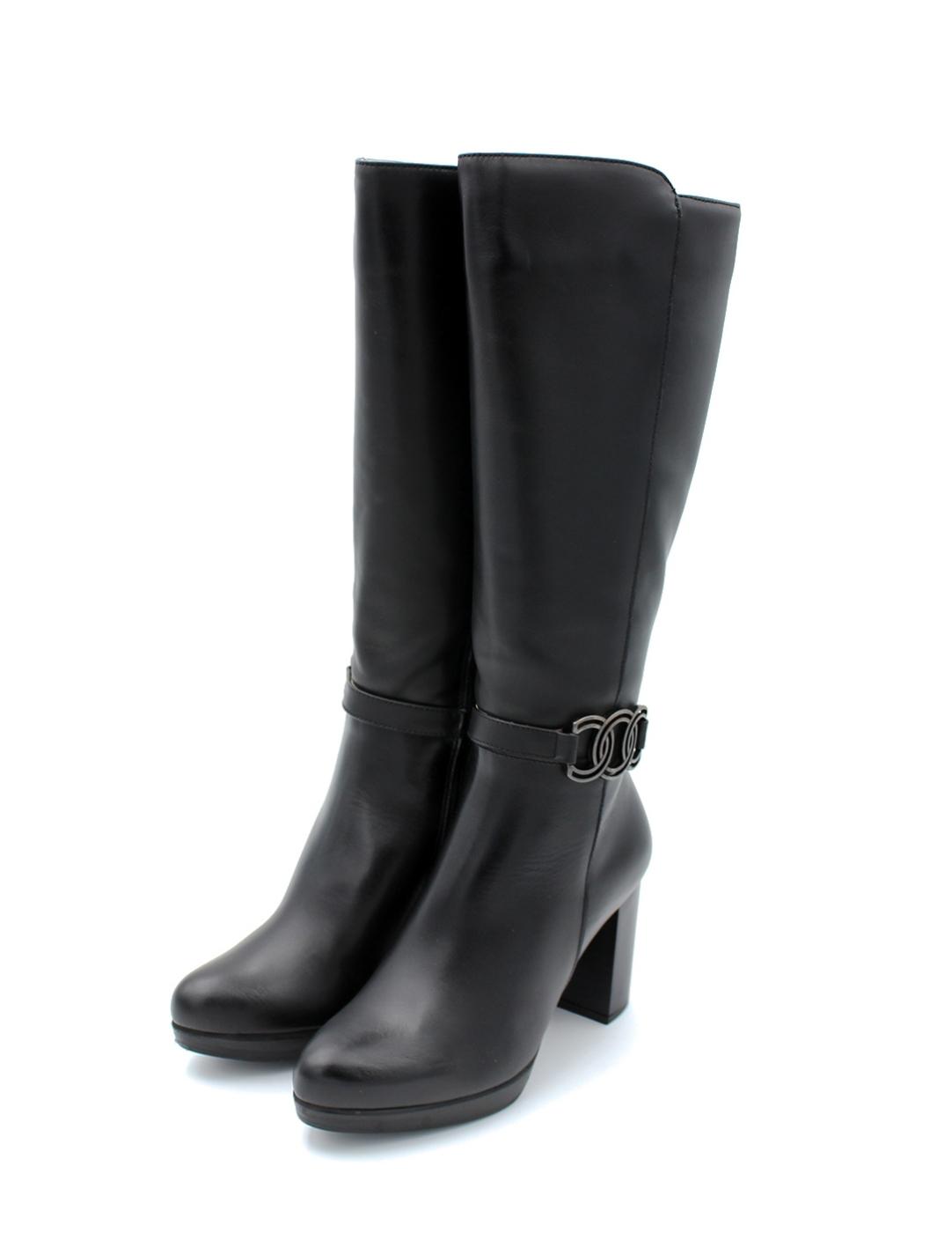 Bota Pulsera Patricia Miller 6072 Negro Mujer