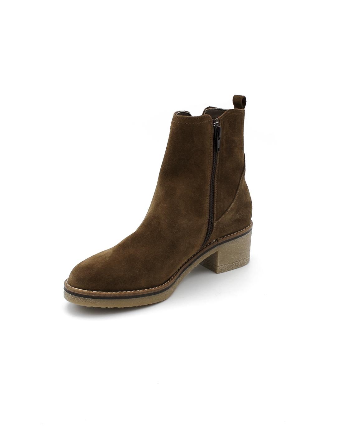 Botín Elastico PATRICIA MILLER 5302 Cuero Mujer