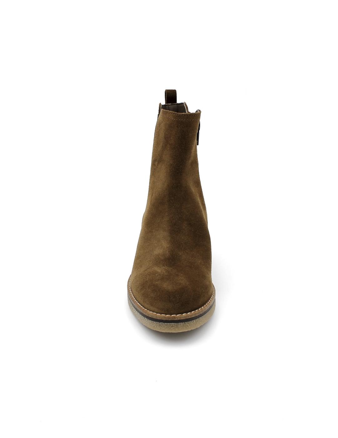 Botín Elastico PATRICIA MILLER 5302 Cuero Mujer