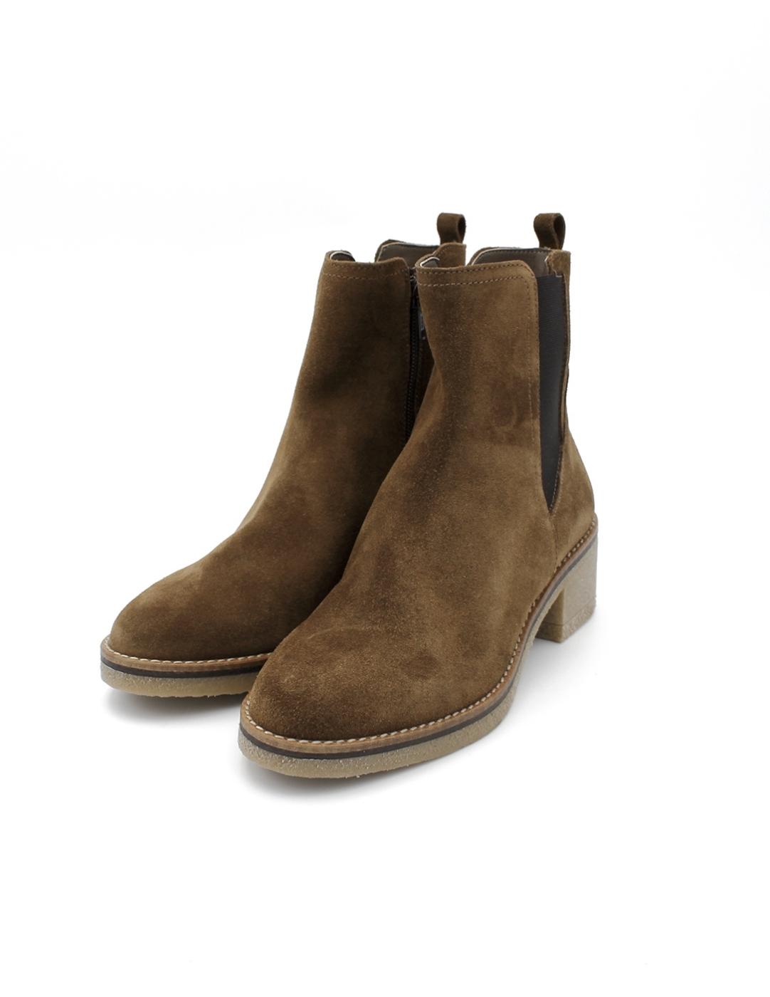 Botín Elastico PATRICIA MILLER 5302 Cuero Mujer