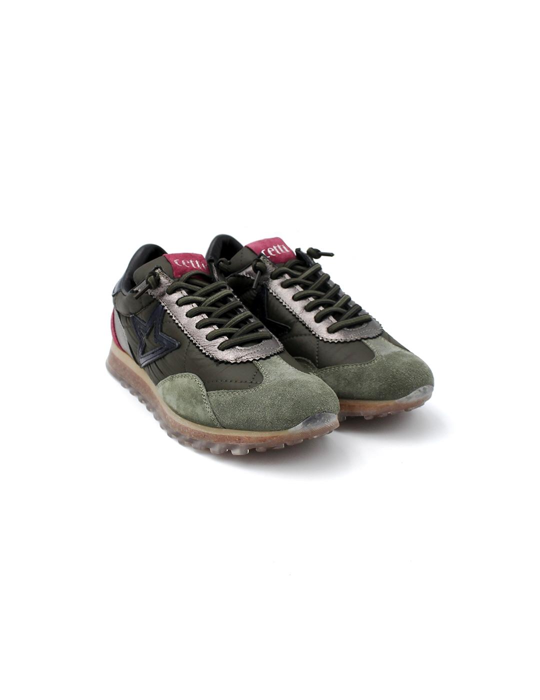 Deportivas Cetti V-1259 SRA B Ante Kaki Mujer