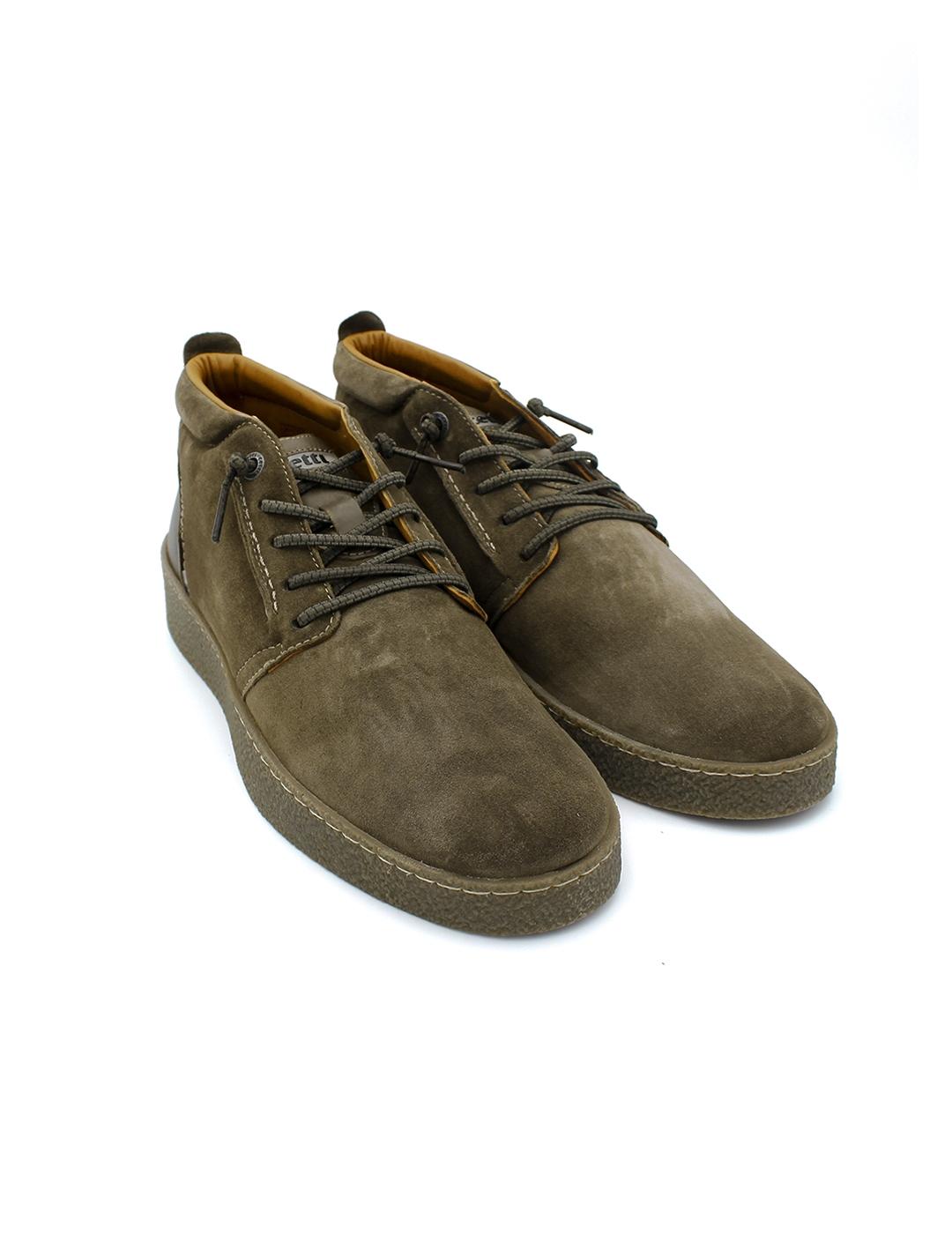 Botín Deportivo Ante Sander Cetti C-1366 Marrón Hombre