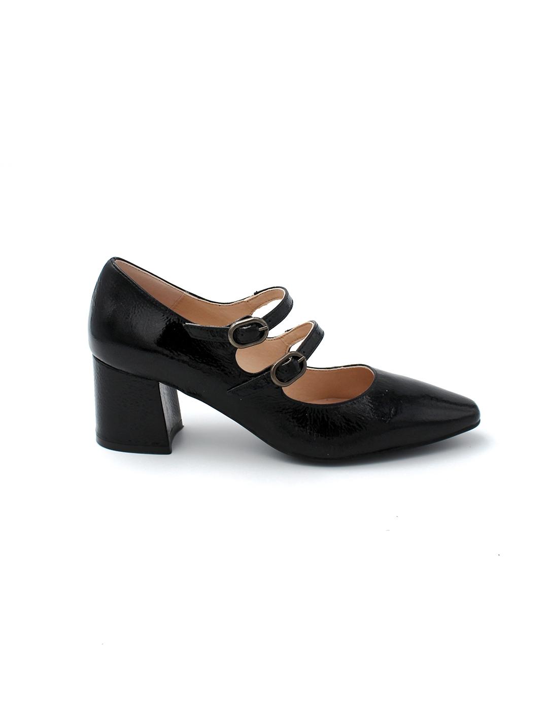Zapato Saja Mary Jane Patricia Miller 6451 Negro Mujer
