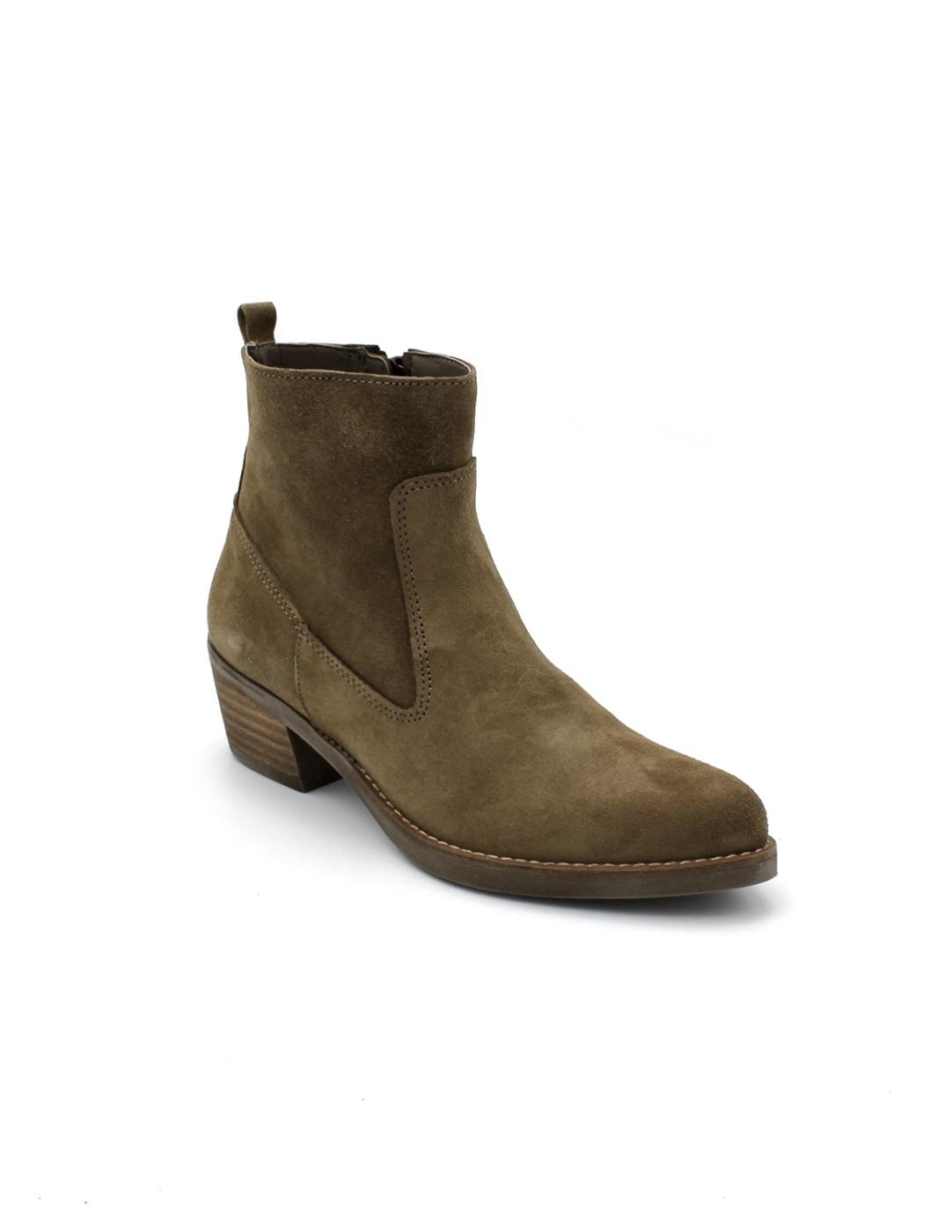 Botín Campero PATRICI MILLER 6415 Taupe Mujer.