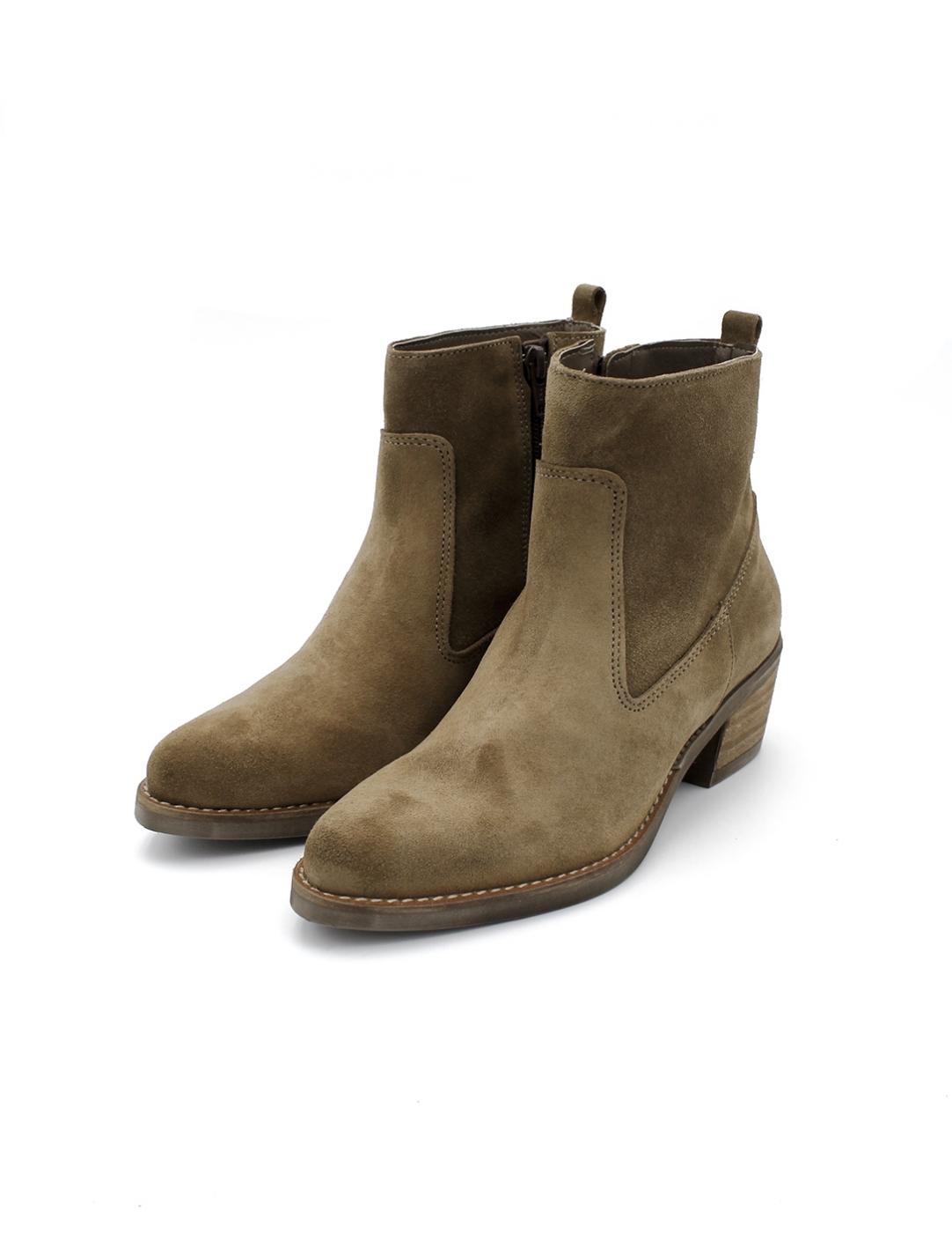 Botín Campero PATRICI MILLER 6415 Taupe Mujer.