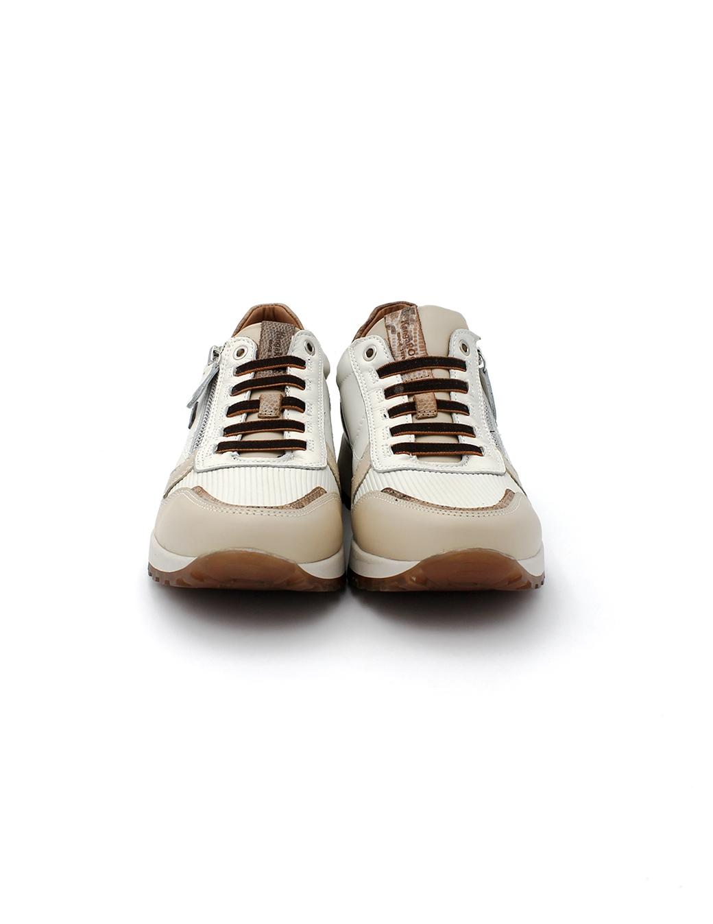 Deportivos KANGAROOS 681-12 Beige Mujer.