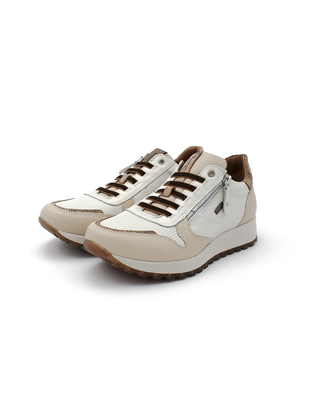 Deportivos KANGAROOS 681-12 Beige Mujer.