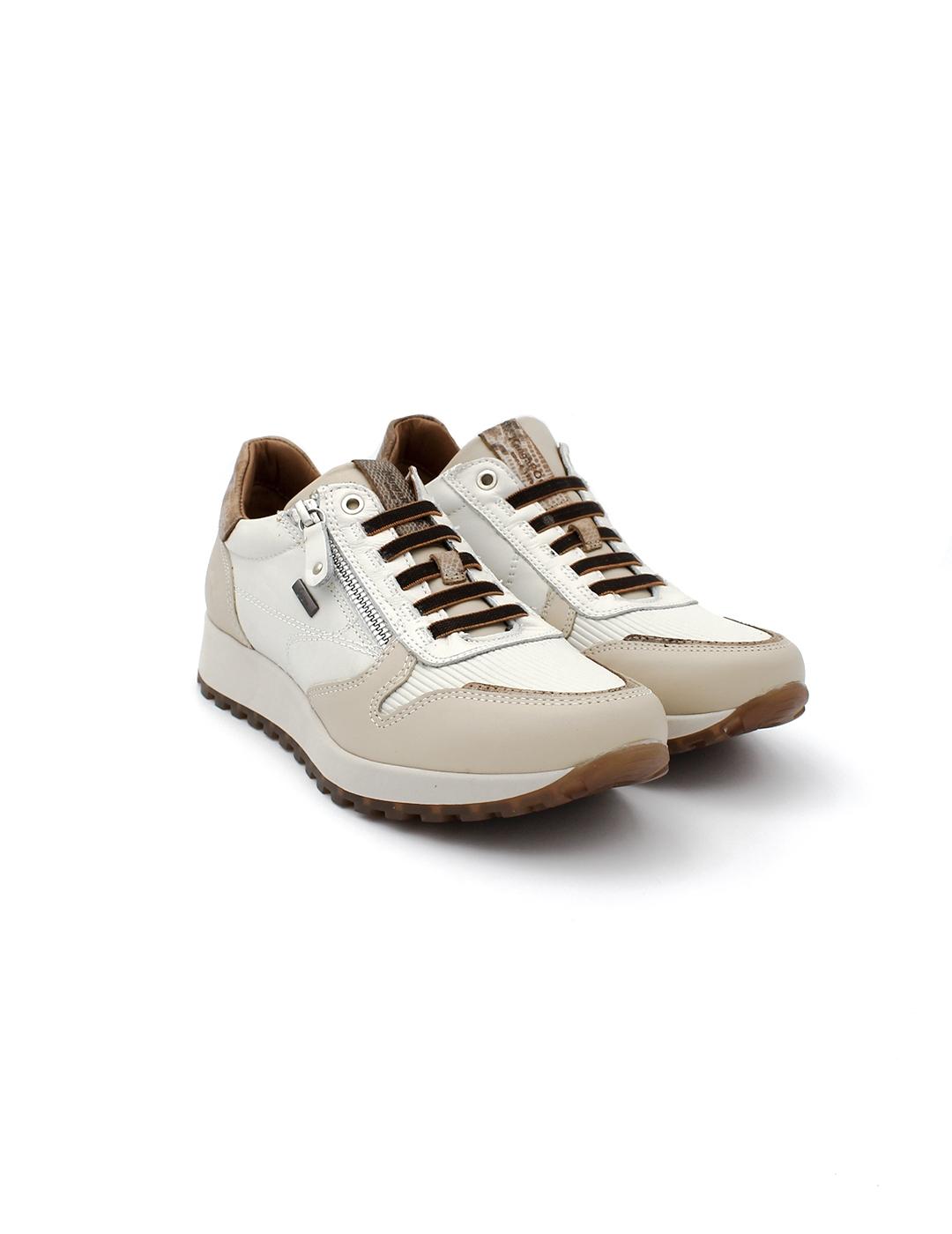 Deportivos KANGAROOS 681-12 Beige Mujer.