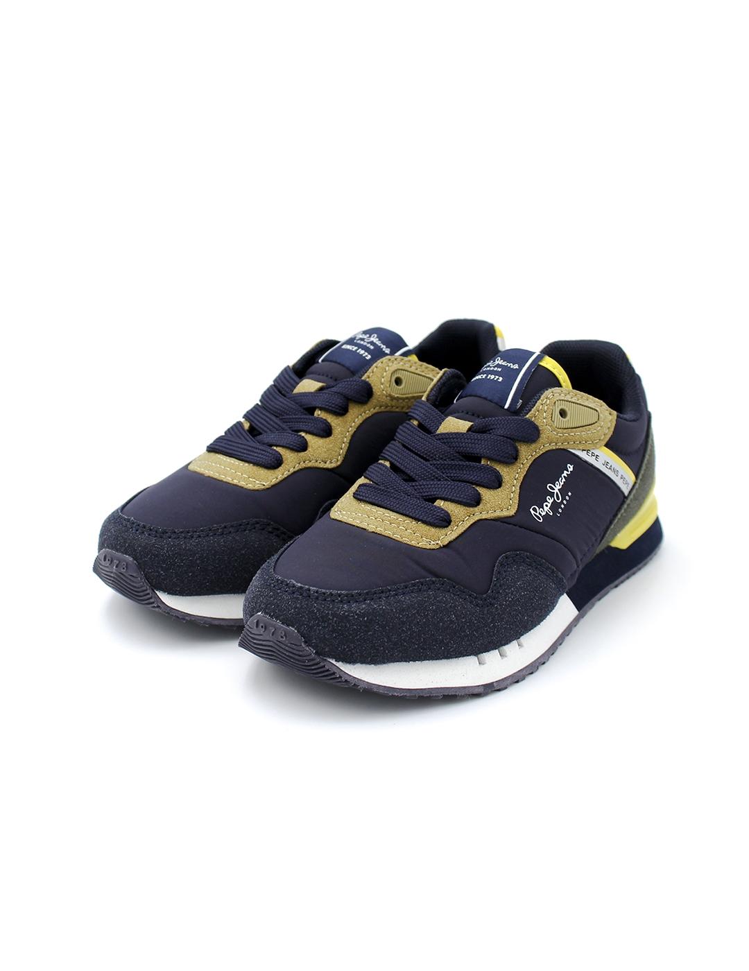 Deportivas PEPE JENAS PBS40008 Azul Marino Niño.