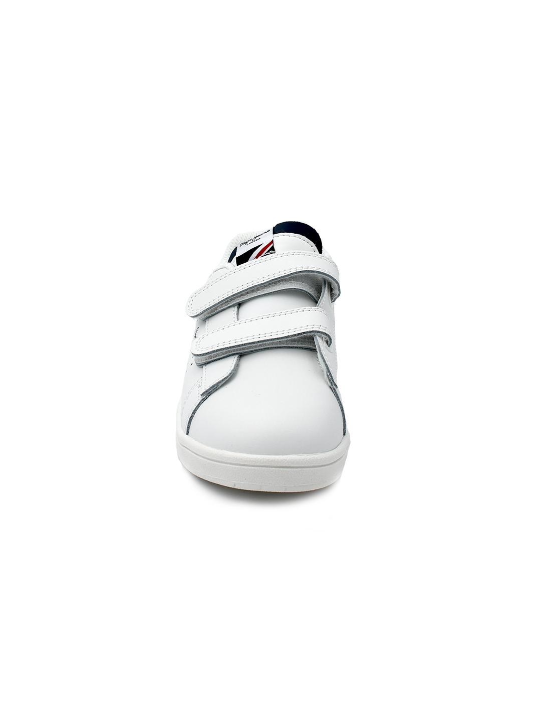 Deportiva PEPE JEANS PBS00006 Blanca Niño.