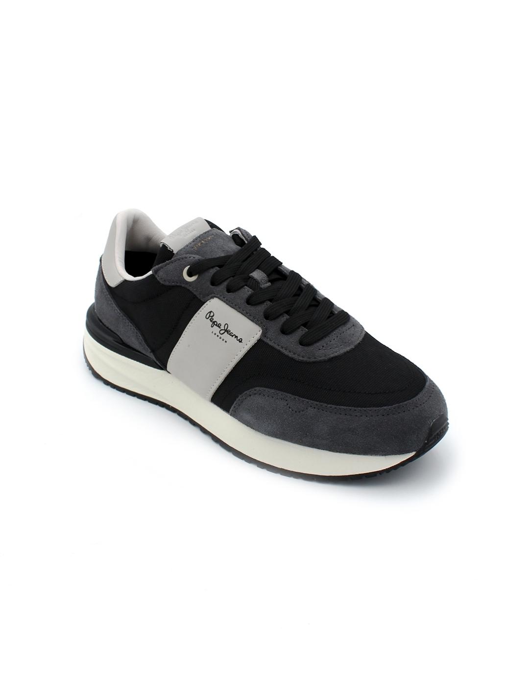 Zapatillas Buster Supra Pepe Jeans PMS60020 Negro Hombre