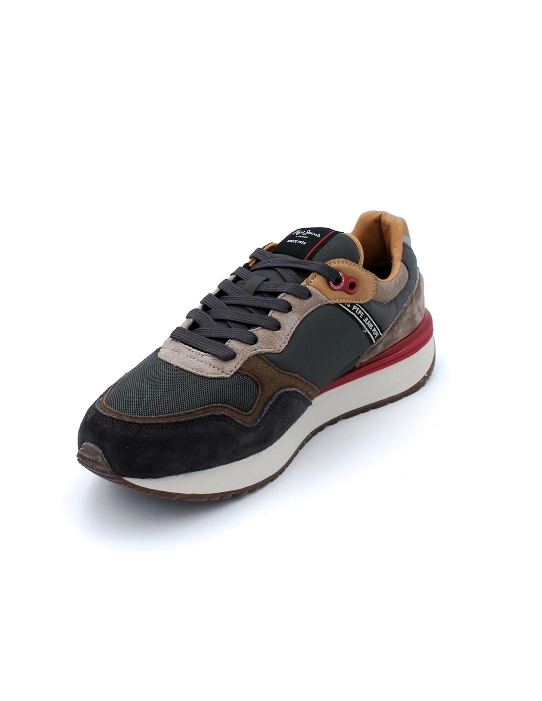 Zapatillas combinadas Pepe Jeans PMS6002787942 Kaki Hombre