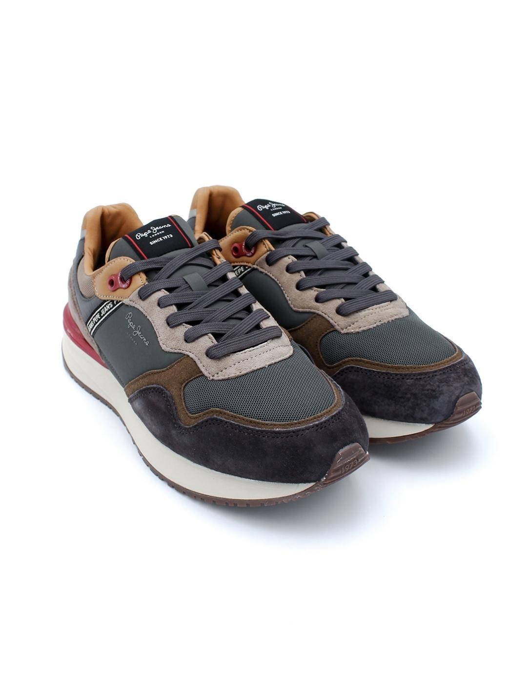 Zapatillas combinadas Pepe Jeans PMS6002787942 Kaki Hombre