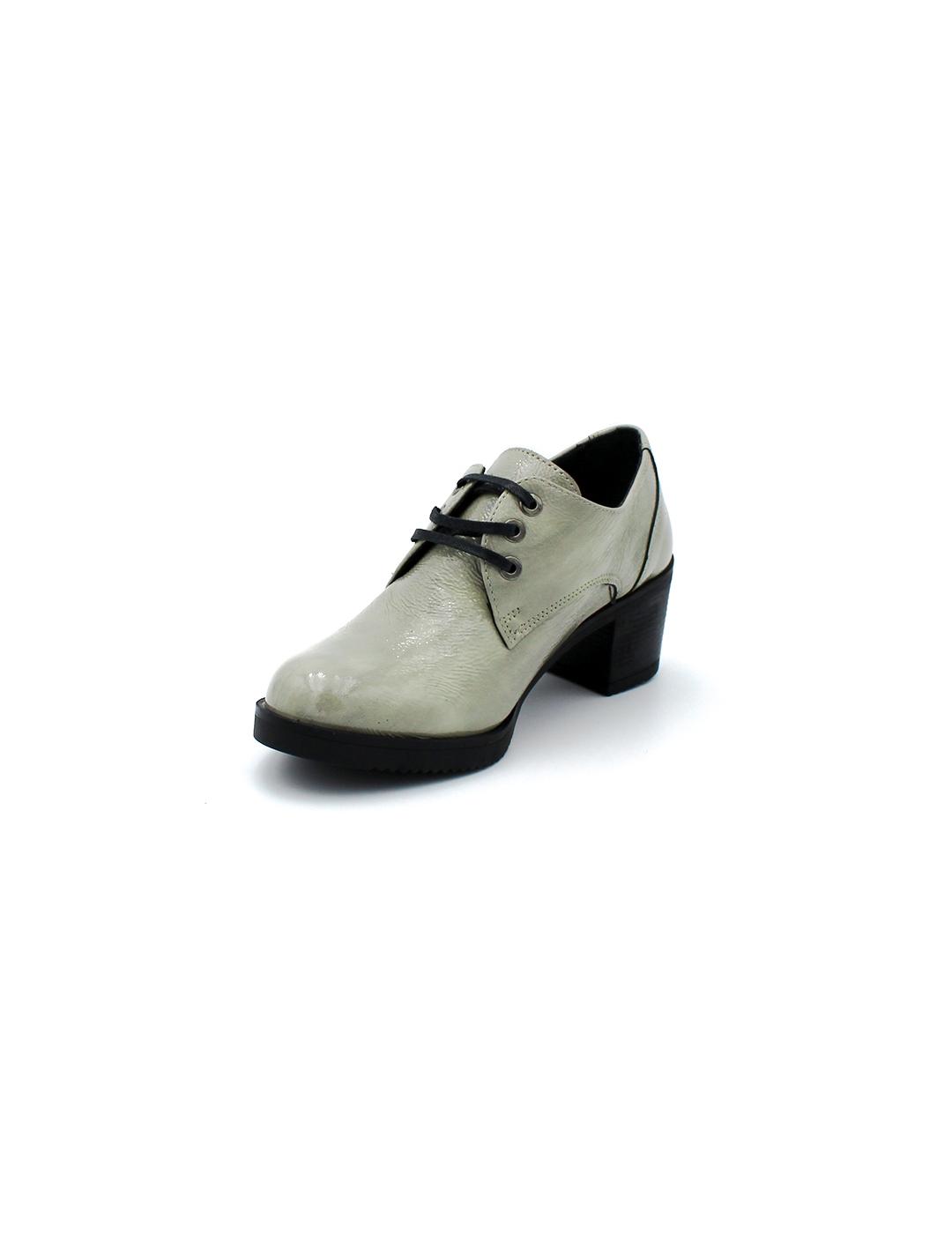 Zapato Charol BAERCHI 40160 Gris Mujer.