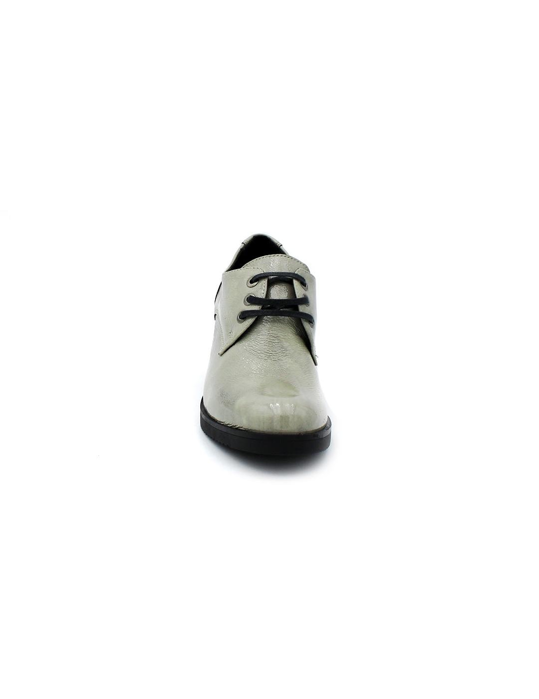 Zapato Charol BAERCHI 40160 Gris Mujer.