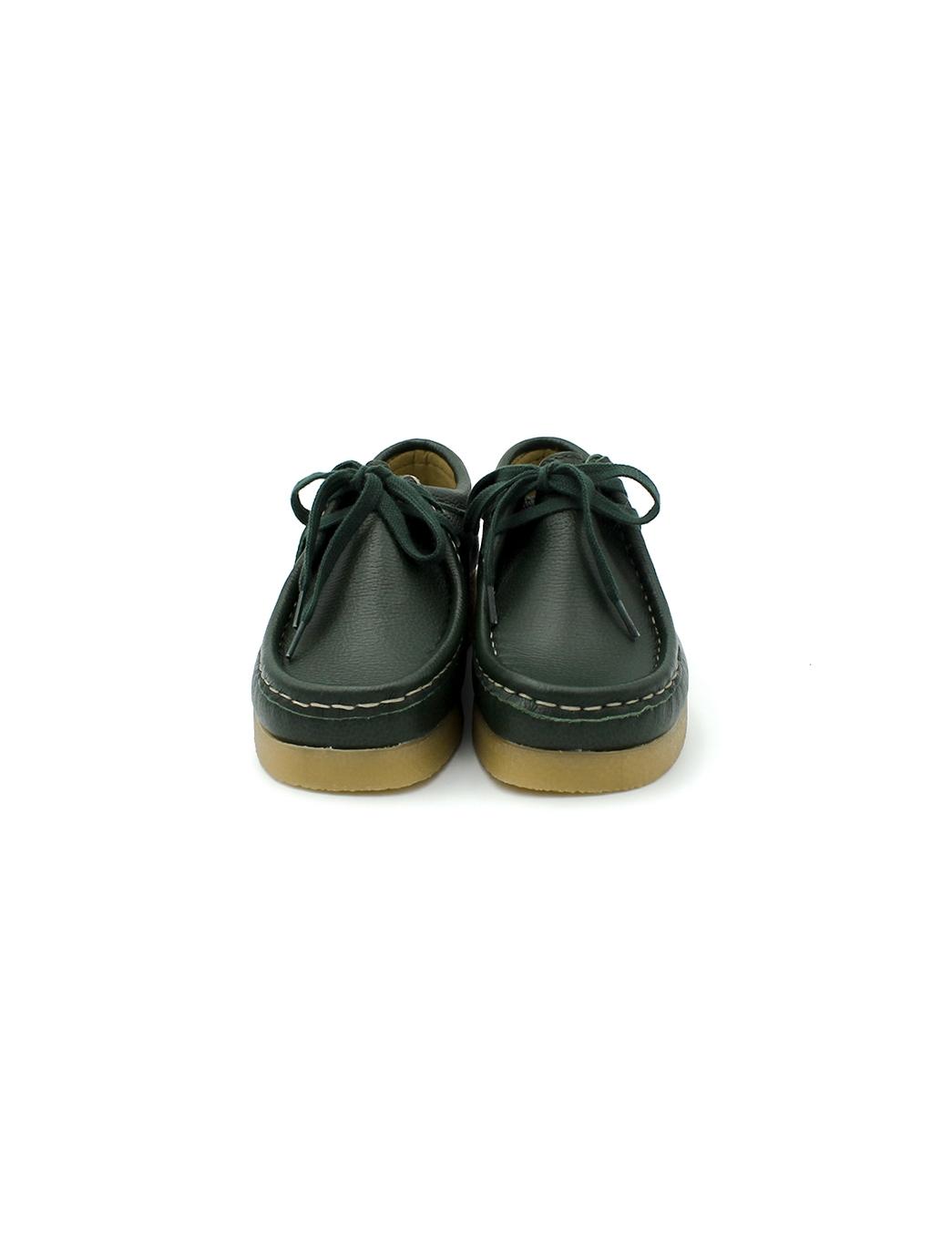 Zapatos AGOT BEE Forest Verde Mujer.