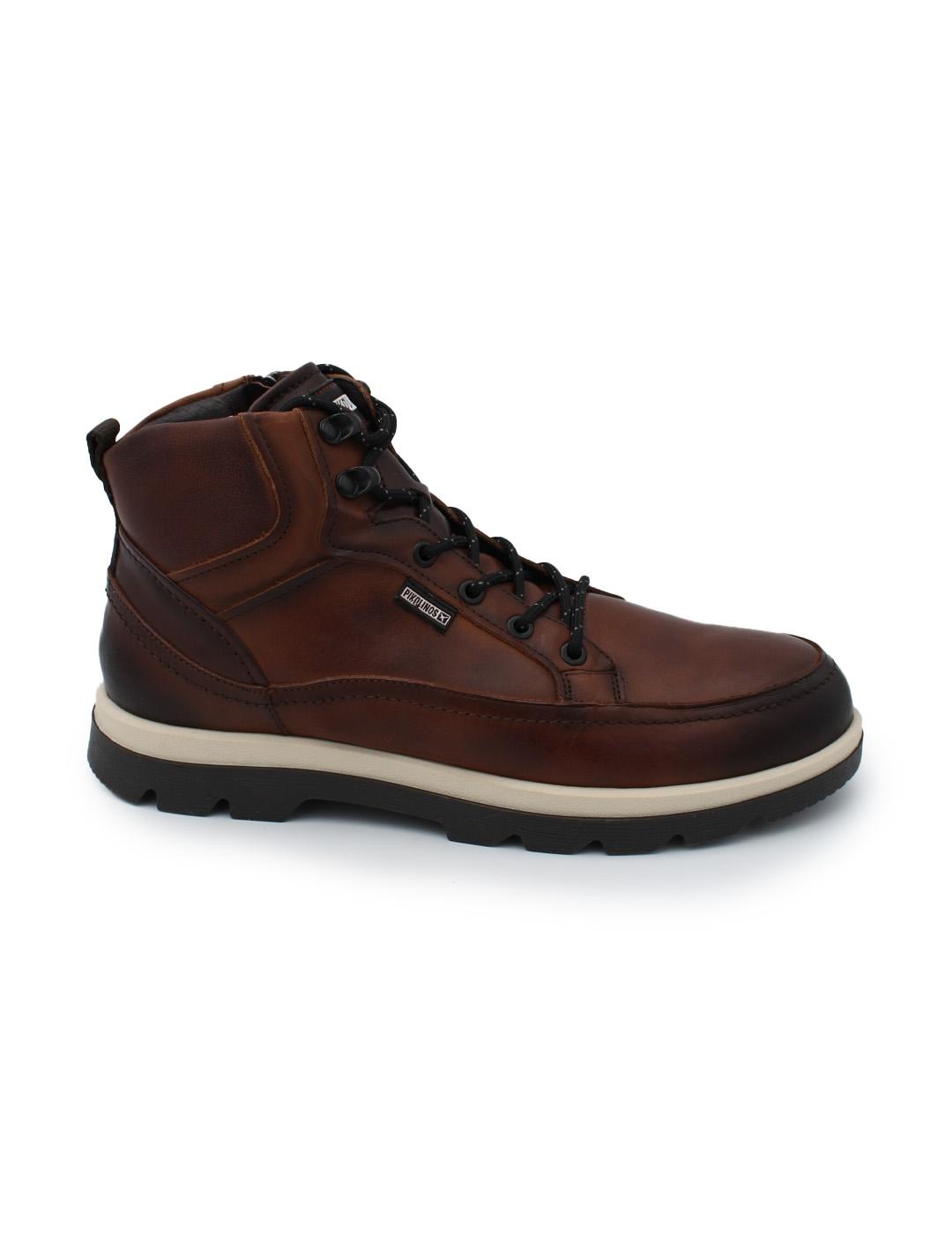 Botín con cordones Vigo Pikolinos M3M-8107 Cuero Hombre