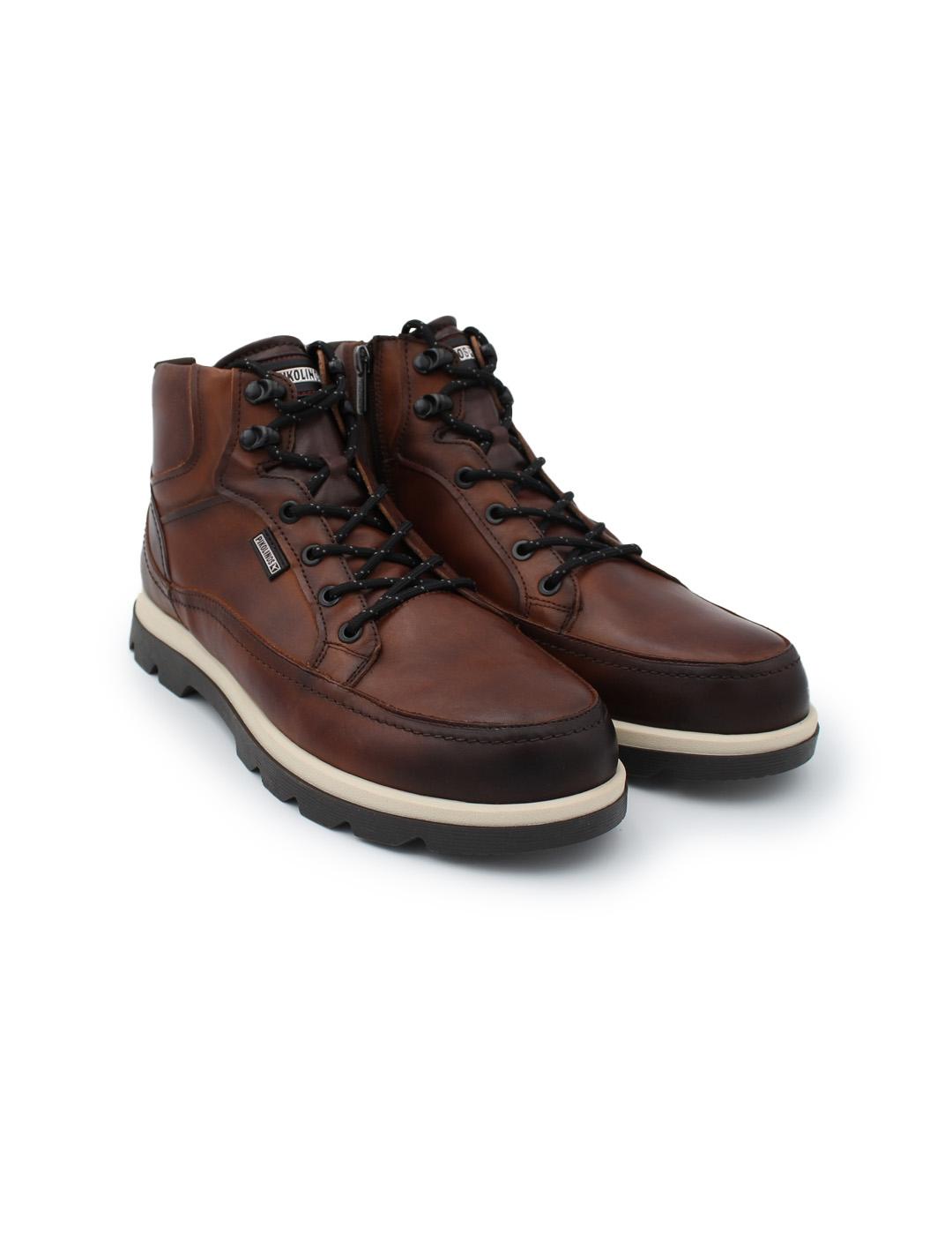 Botín con cordones Vigo Pikolinos M3M-8107 Cuero Hombre