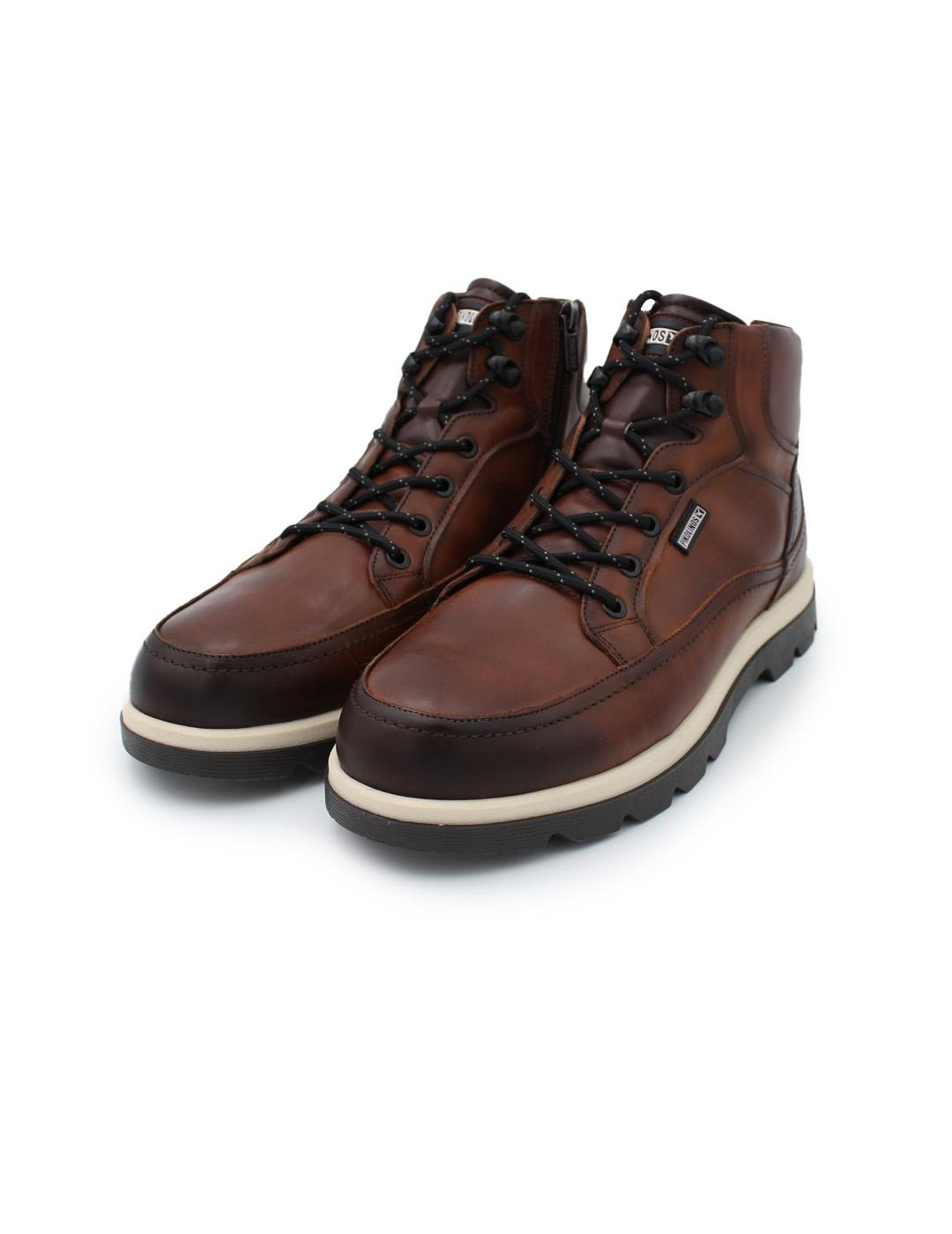 Botín con cordones Vigo Pikolinos M3M-8107 Cuero Hombre