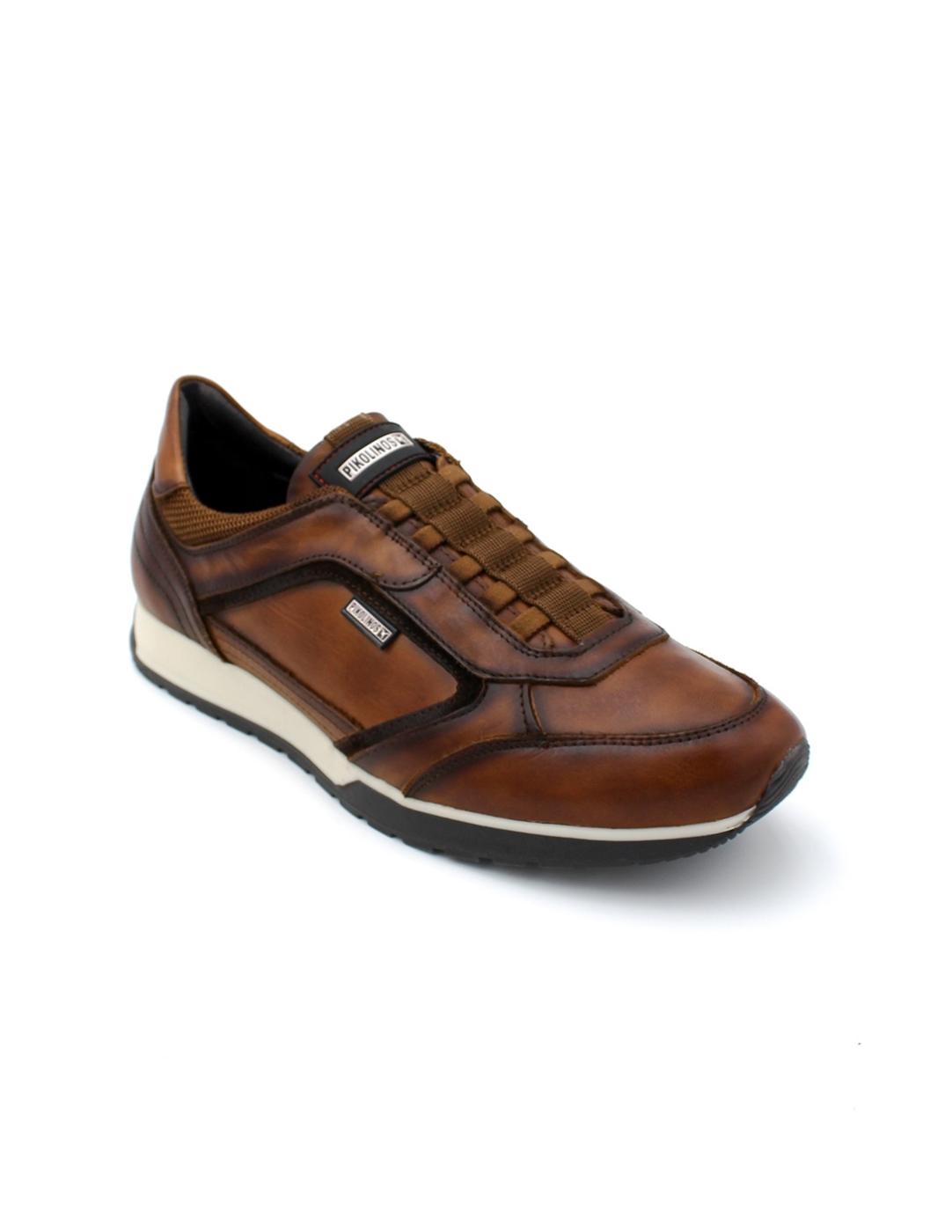 Deportiva Elástico CAMBIL Pikolinos M5N-6247C1 Cuero Hombre