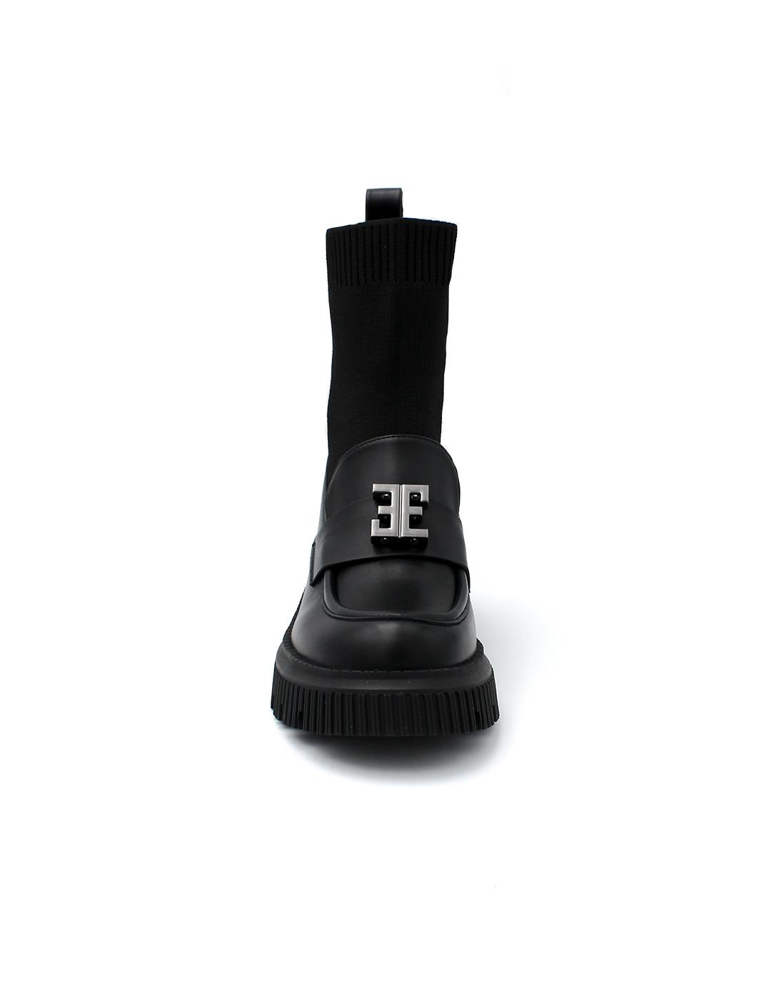 Zapato Mocasín EXE B960-S212 Negro Mujer.