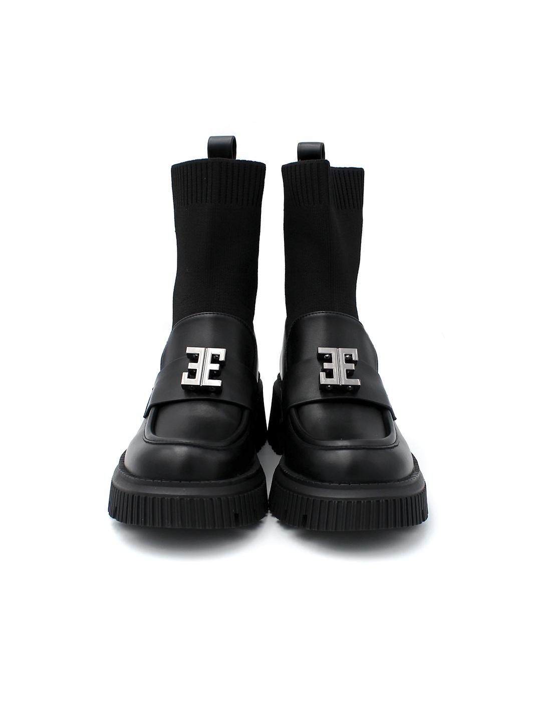 Zapato Mocasín EXE B960-S212 Negro Mujer.