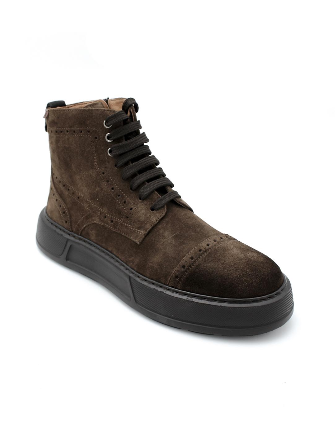 Botín Basket Marrón Luis Gonzalo 8123H Marrón Hombre