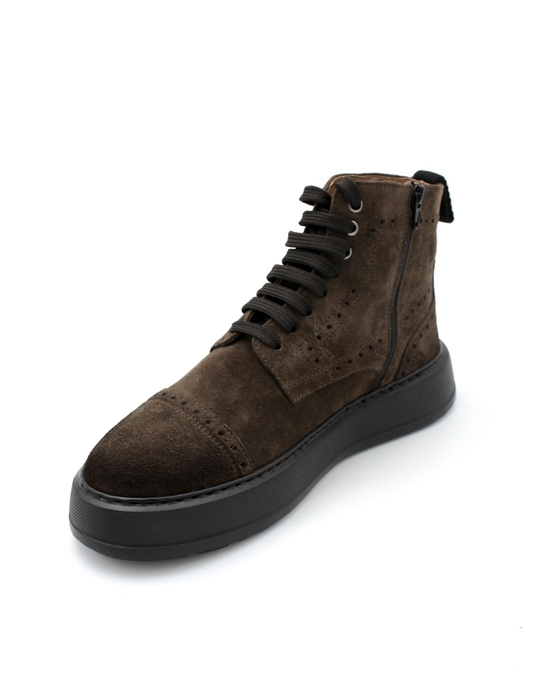 Botín Basket Marrón Luis Gonzalo 8123H Marrón Hombre