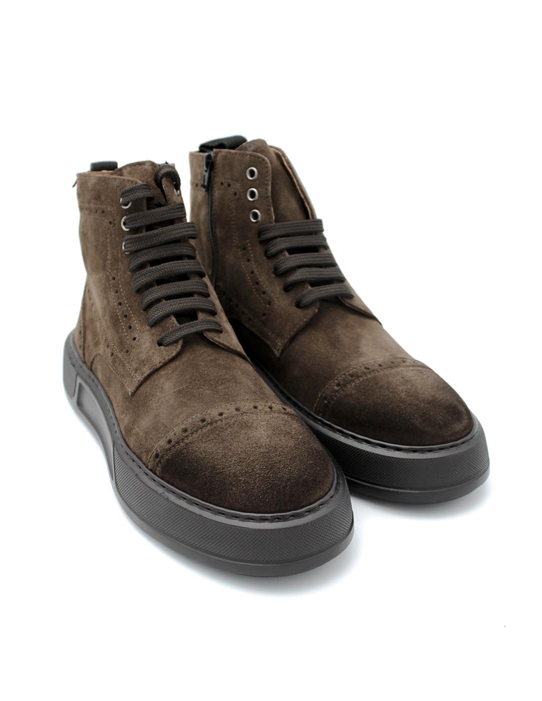 Botín Basket Marrón Luis Gonzalo 8123H Marrón Hombre