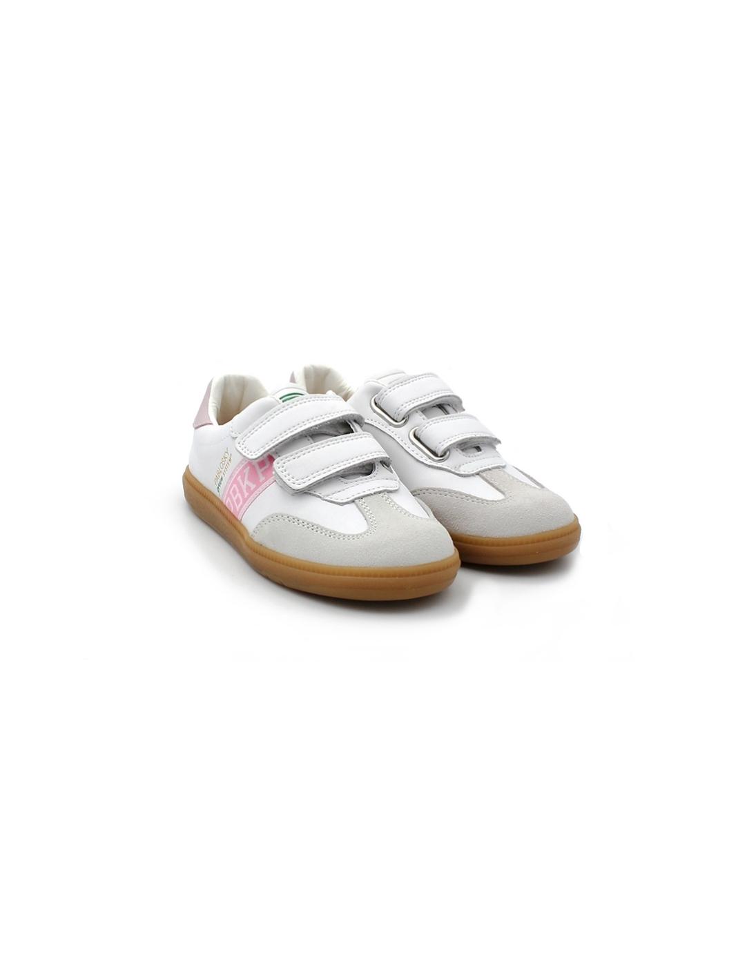 Bamba Piel PABLOSKY 205707 Blanco/Rosa Niña