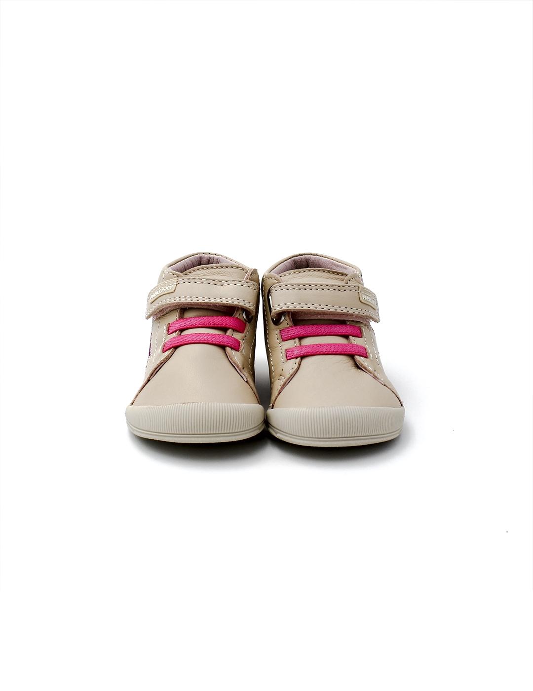 Botín Barefoot Ziggy Pablosky 045272 Rosa Nude Niña