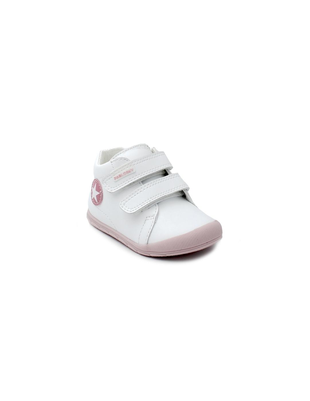 Deportiva Botín Barefoot Ziggy 045307 Blanco Niña