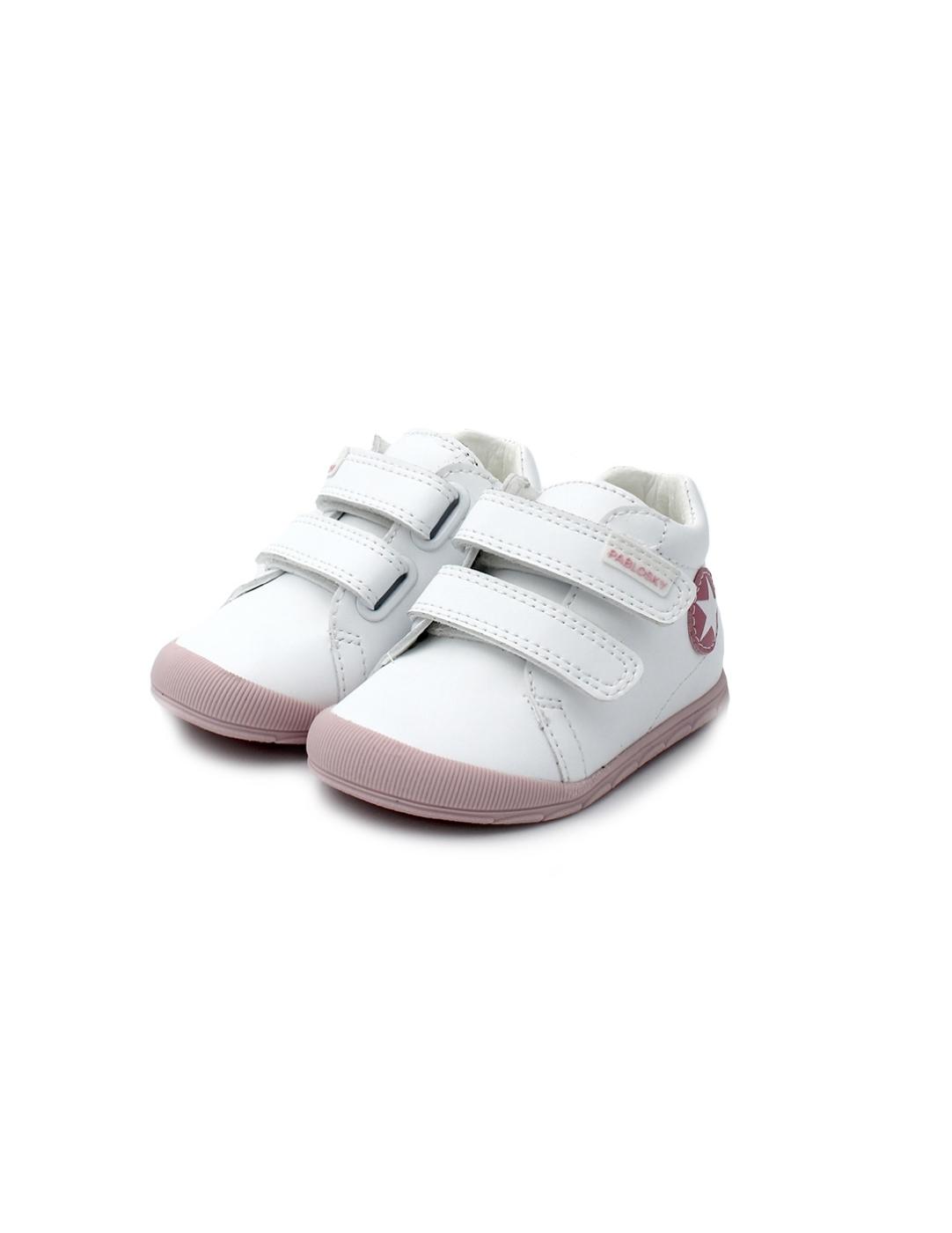 Deportiva Botín Barefoot Ziggy 045307 Blanco Niña