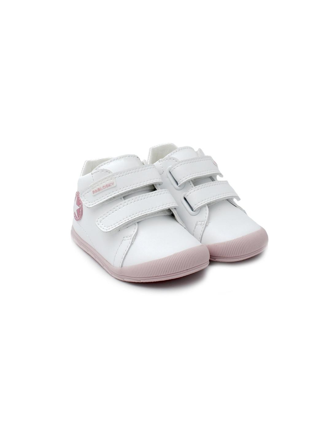 Deportiva Botín Barefoot Ziggy 045307 Blanco Niña