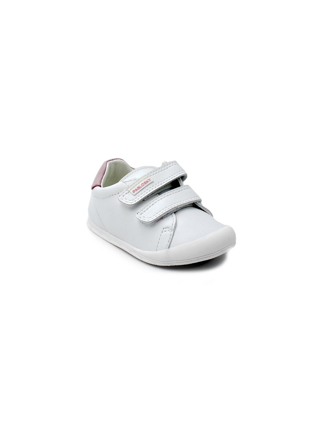 Deportivos PABLOSKY 043602 Blanco/Marino Niño.