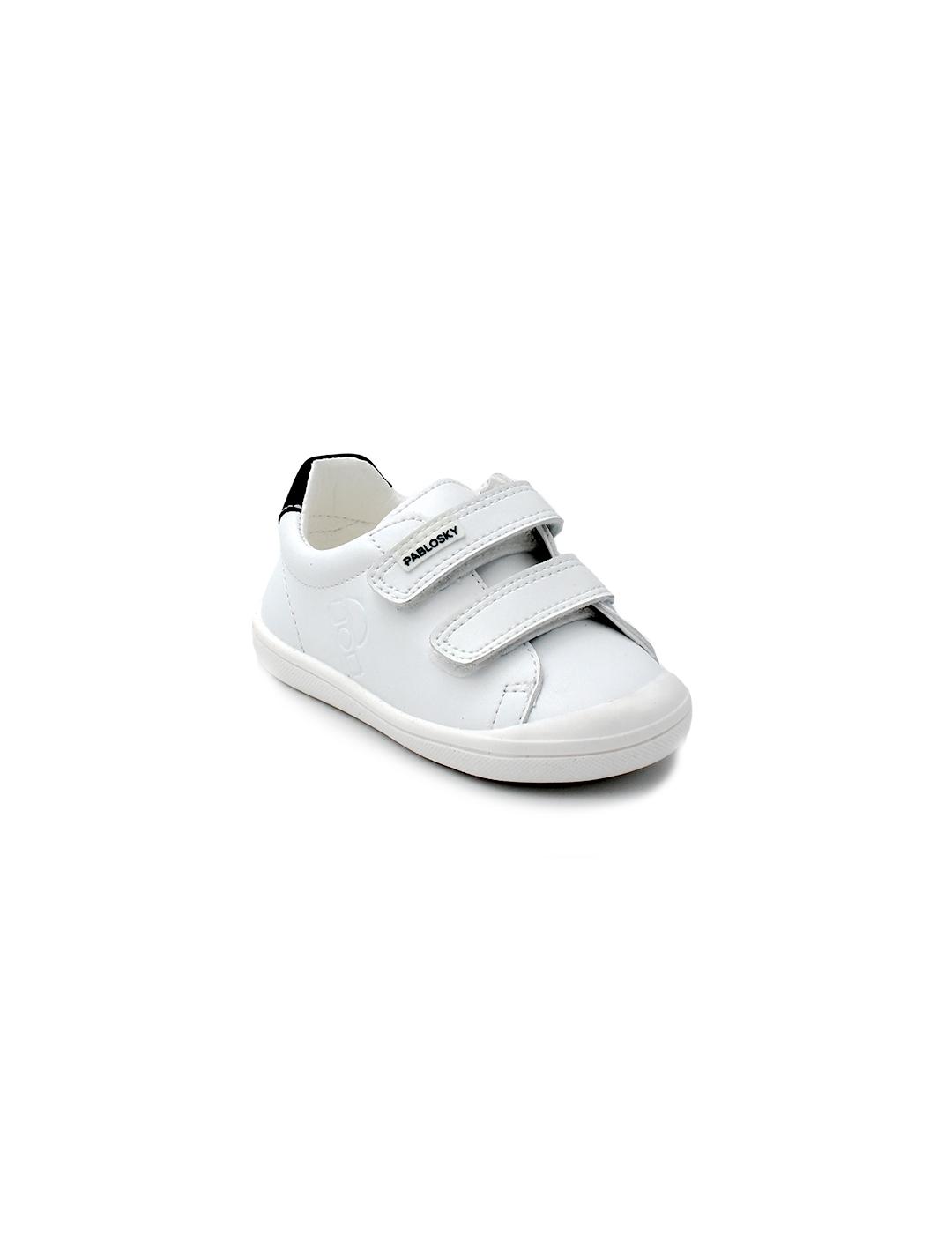 Deportivos PABLOSKY 043602 Blanco/Marino Niño.