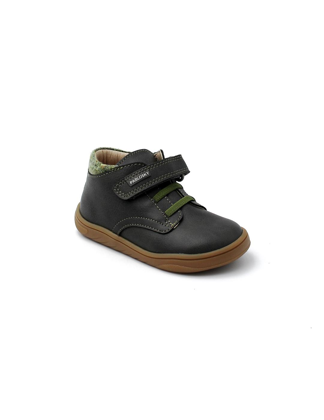 Botín Barefoot Dixan Pablosky 046351 Gris Niño