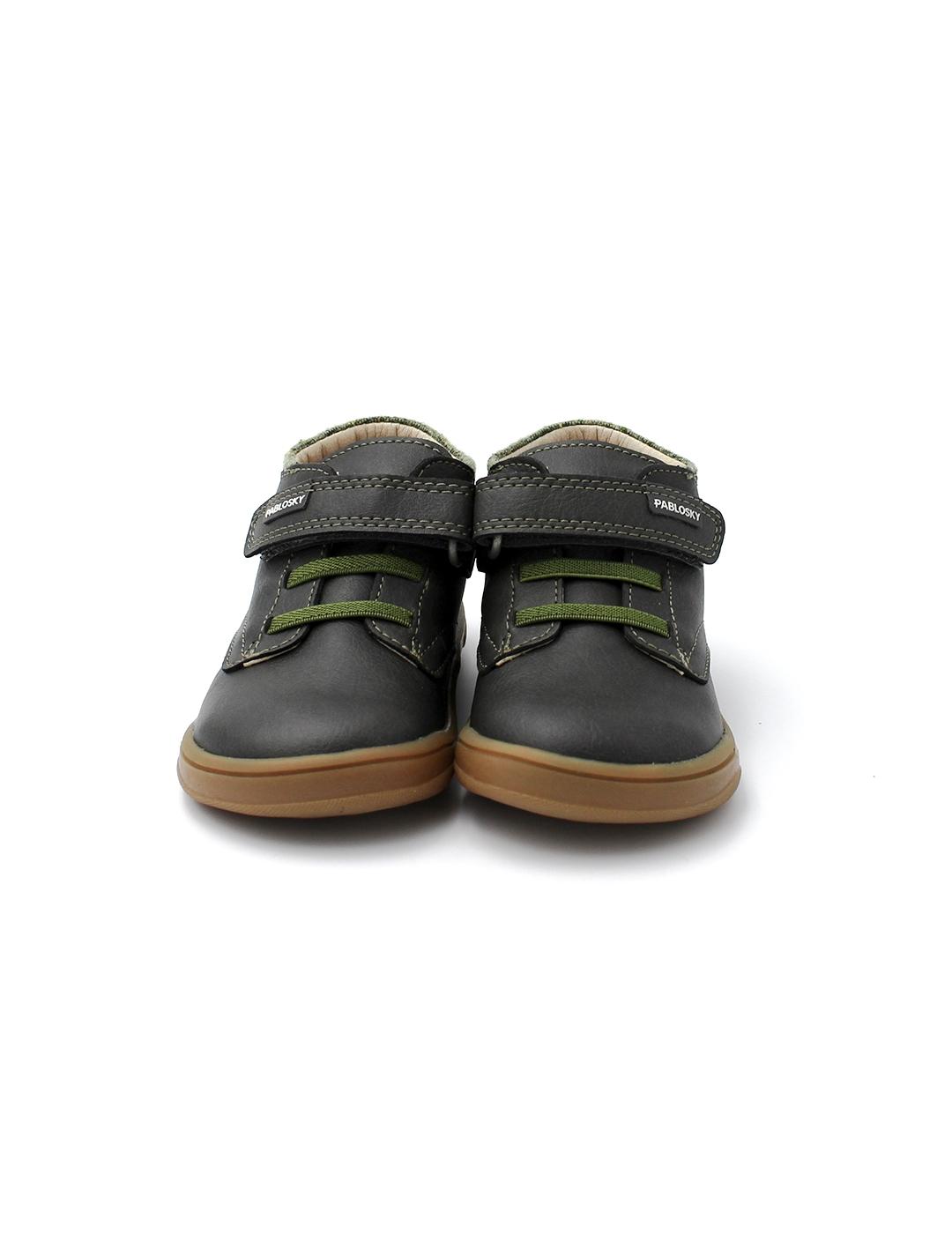 Botín Barefoot Dixan Pablosky 046351 Gris Niño