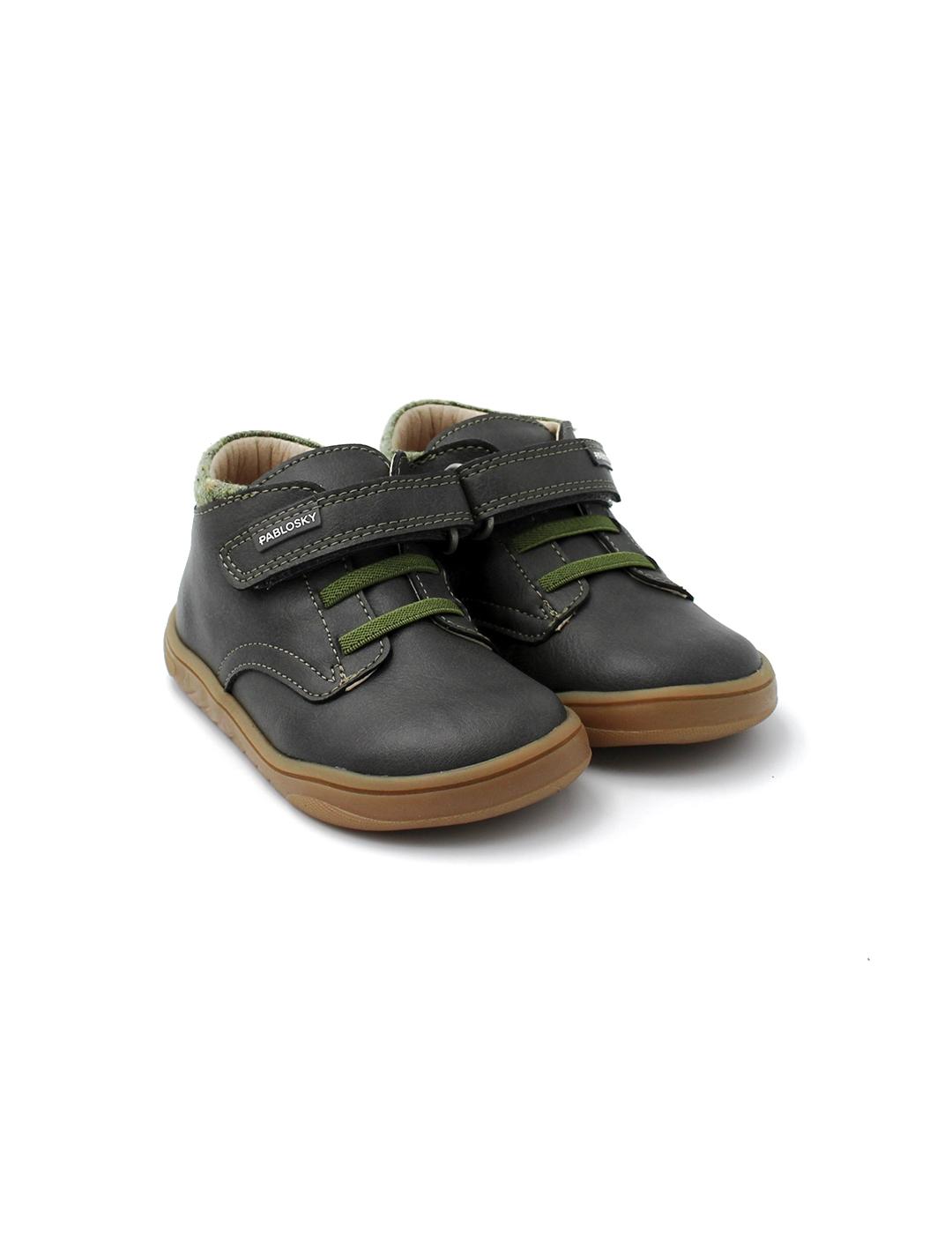 Botín Barefoot Dixan Pablosky 046351 Gris Niño