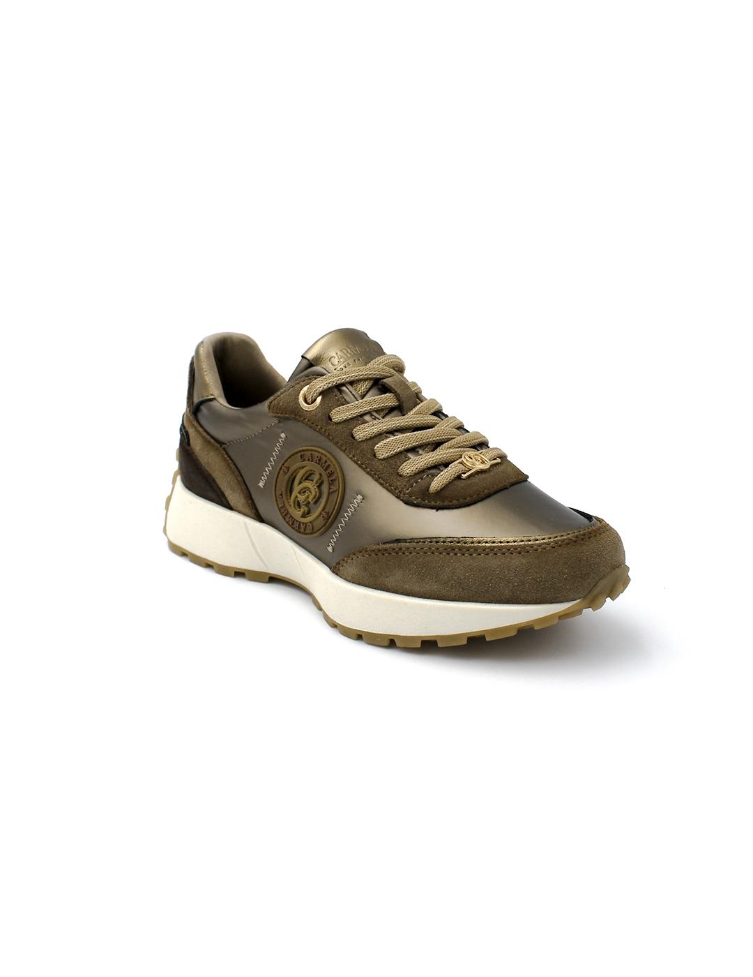 Zapato Deportivo Carmela 161997 Taupe Mujer