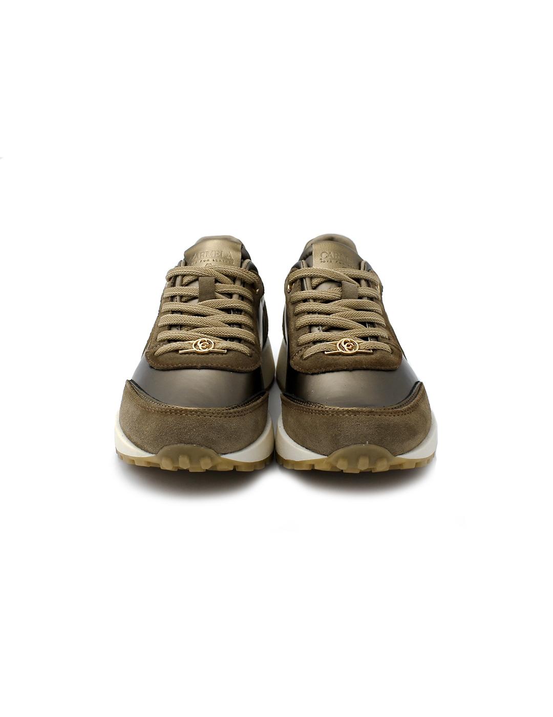 Zapato Deportivo Carmela 161997 Taupe Mujer