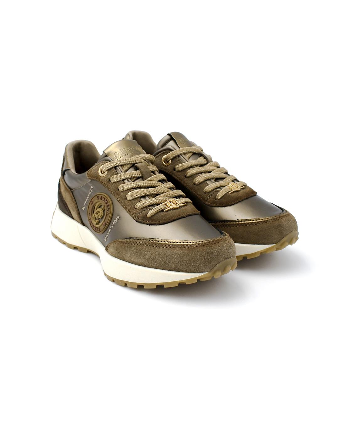 Zapato Deportivo Carmela 161997 Taupe Mujer