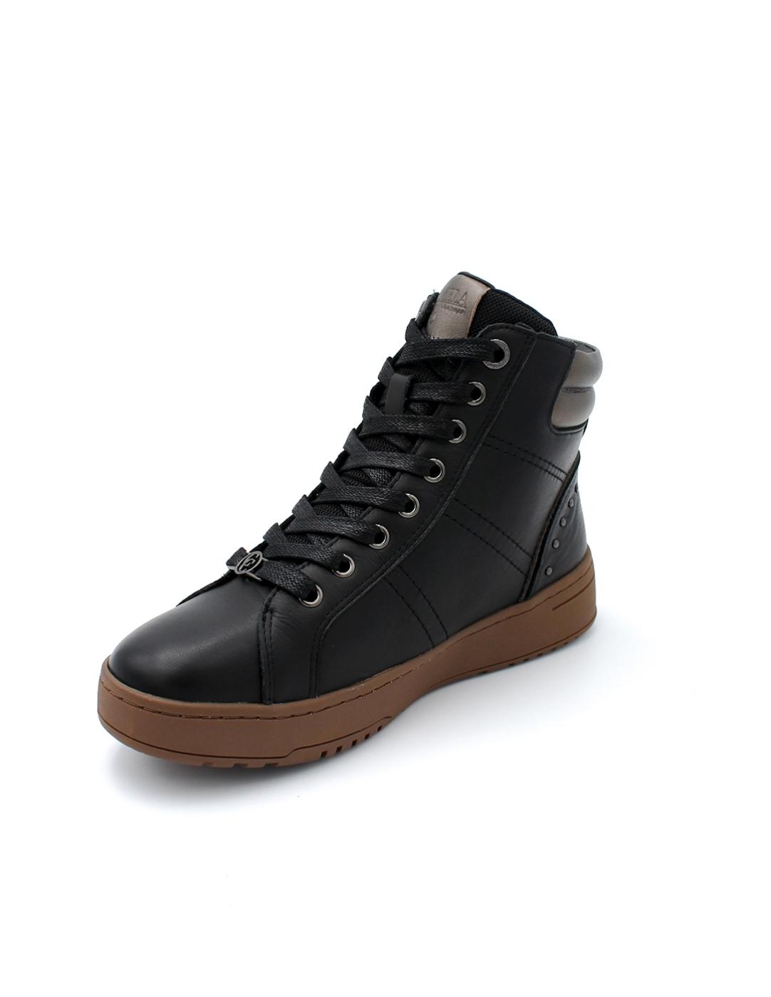 Botín Deportivo Piel Carmela 161805 Negro Mujer