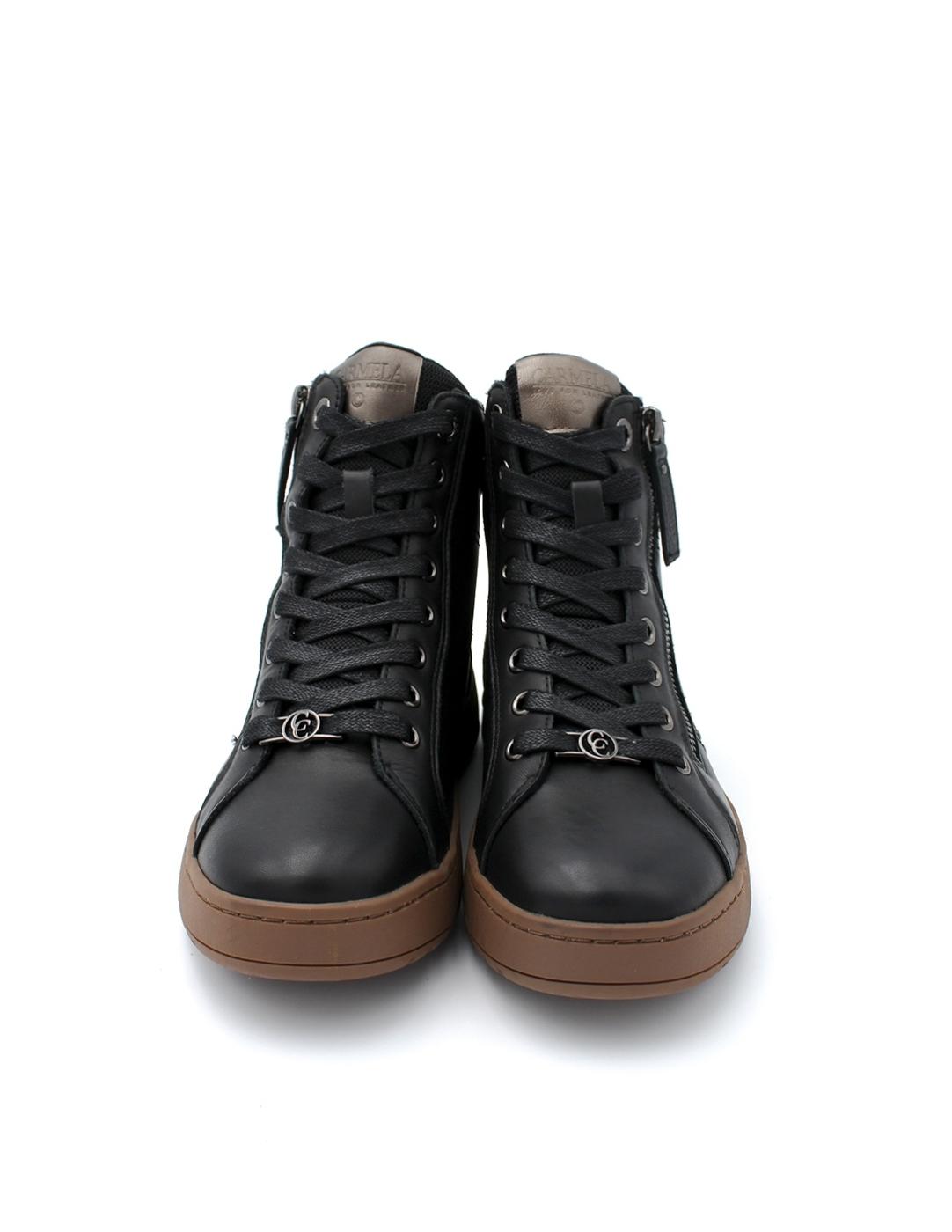 Botín Deportivo Piel Carmela 161805 Negro Mujer